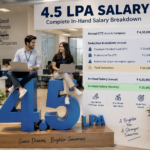 4.5 LPA in hand salary monthly take home and CTC breakdown